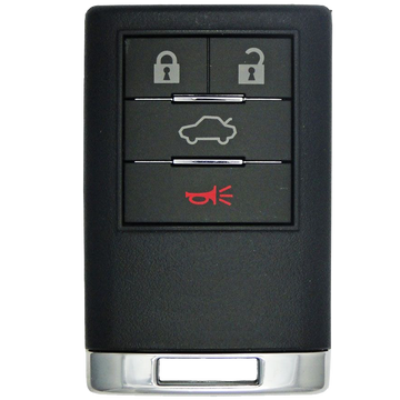 2008 Cadillac CTS Keyless Entry Remote Key Fob 4 Button w/ Trunk (FCC: OUC6000066 / OUC6000223, P/N: 22889449)