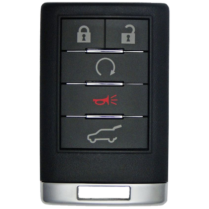 2009 Cadillac CTS Keyless Entry Remote Key Fob 5 Button w/ Hatch, Remote Start (FCC: OUC6000066 / OUC6000223, P/N: 20998281)