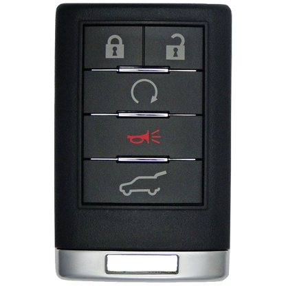 2014 Cadillac CTS Keyless Entry Remote Key Fob 5 Button w/ Hatch, Remote Start (FCC: OUC6000066 / OUC6000223, P/N: 20998281)