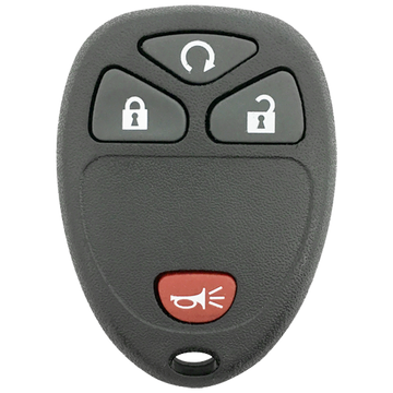 2010 Cadillac Escalade Keyless Entry Remote Key Fob 4 Button w/ Remote Start (FCC: OUC60270 / OUC60221, P/N: 20952474)