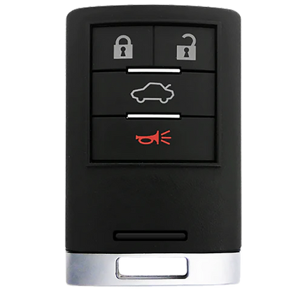 2009 Cadillac CTS Smart Remote Key Fob 4 Button w/ Trunk (FCC: M3N5WY7777A, P/N: 25946298)