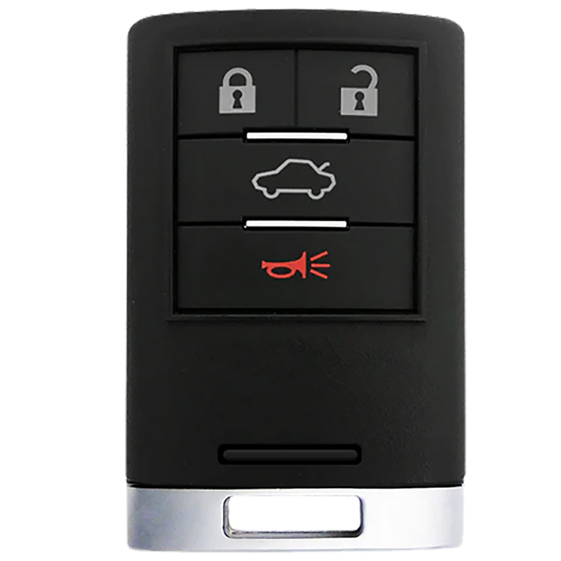 2010 Cadillac STS Smart Remote Key Fob 4 Button w/ Trunk (FCC: M3N5WY7777A, P/N: 25946298)