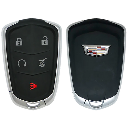 2020 Cadillac XT4 Smart Remote Key Fob 5 Button w/ Hatch, Remote Start (FCC: HYQ2ES, P/N: 13544052)