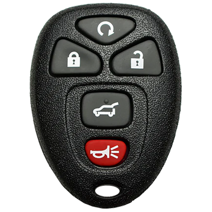 2008 Cadillac Escalade Keyless Entry Remote Key Fob 5 Button w/ Hatch, Remote Start (FCC: OUC60270 / OUC60221, P/N: 25839476)