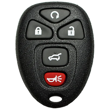 2009 Cadillac Escalade Keyless Entry Remote Key Fob 5 Button w/ Hatch, Remote Start (FCC: OUC60270 / OUC60221, P/N: 25839476)
