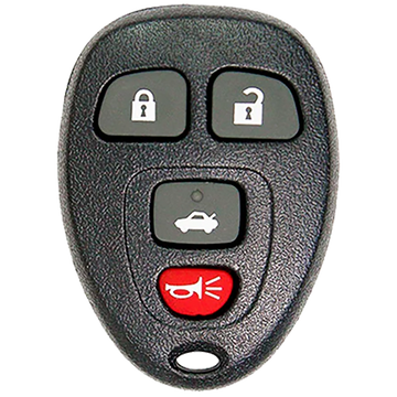 2006 Cadillac DTS Keyless Entry Remote Key Fob 4 Button w/ Trunk (FCC: OUC60270 / OUC60221, P/N: 20935330)