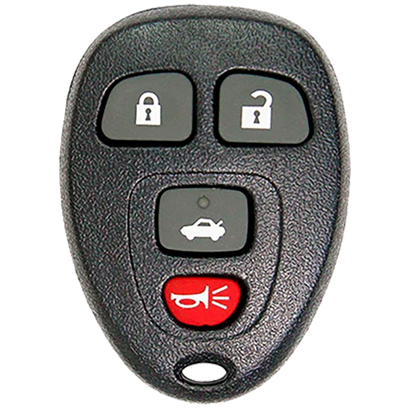 2006 Cadillac DTS Keyless Entry Remote Key Fob 4 Button w/ Trunk (FCC: OUC60270 / OUC60221, P/N: 20935330)