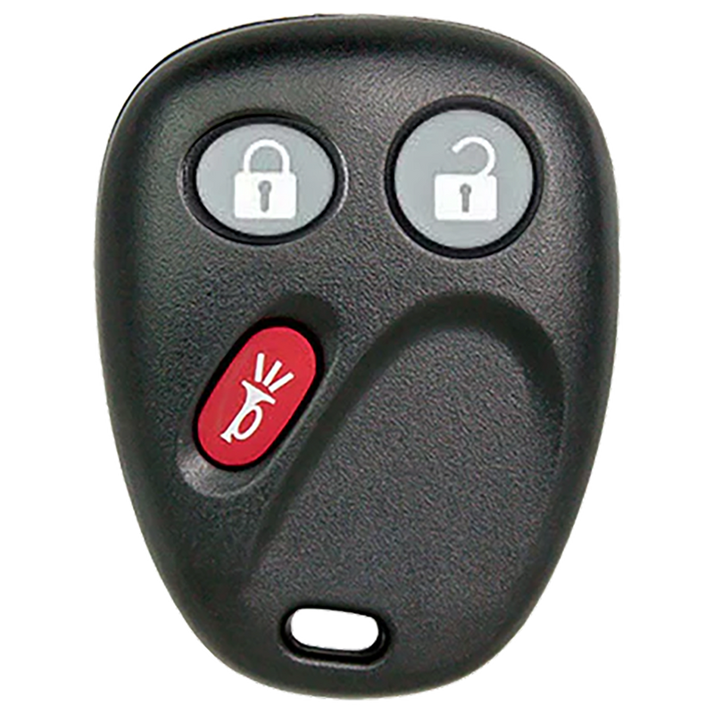 2007 Cadillac Escalade Keyless Entry Remote Key Fob 3 Button (FCC: LHJ011, P/N: 21997127)