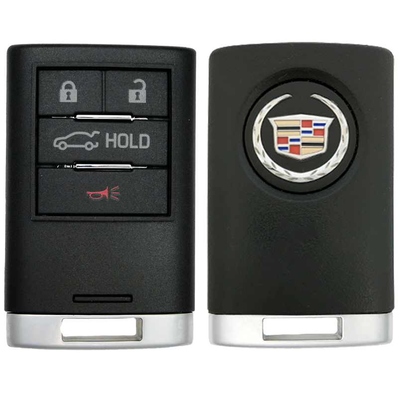 2013 Cadillac ATS Smart Remote Key Fob 4 Button w/ Trunk (FCC: NBG009768T, P/N: 22856929)