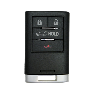 2014 Cadillac ATS Smart Remote Key Fob 4B w/ Trunk (FCC: NBG009768T, P/N: 22856929)