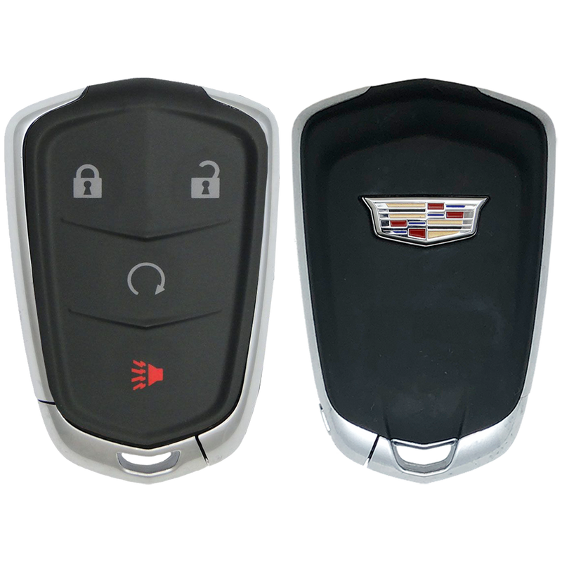 2019 Cadillac XT4 Smart Remote Key Fob 4 Button w/ Remote Start (FCC: HYQ2EB, P/N: 13591382)