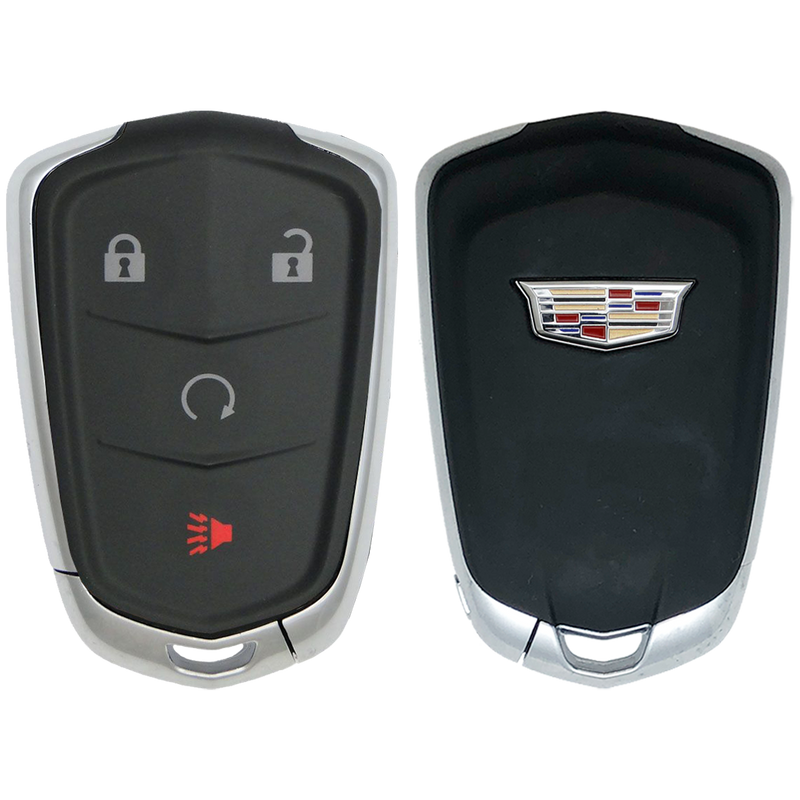 2020 Cadillac XT4 Smart Remote Key Fob 4 Button w/ Remote Start (FCC: HYQ2EB, P/N: 13591382)