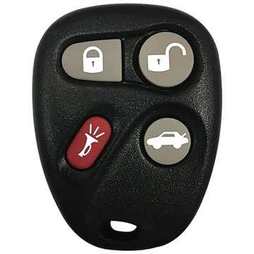 2005 Cadillac CTS Keyless Entry Remote Key Fob 4 Button w/ Trunk (FCC: L2C0005T, P/N: 12223132)