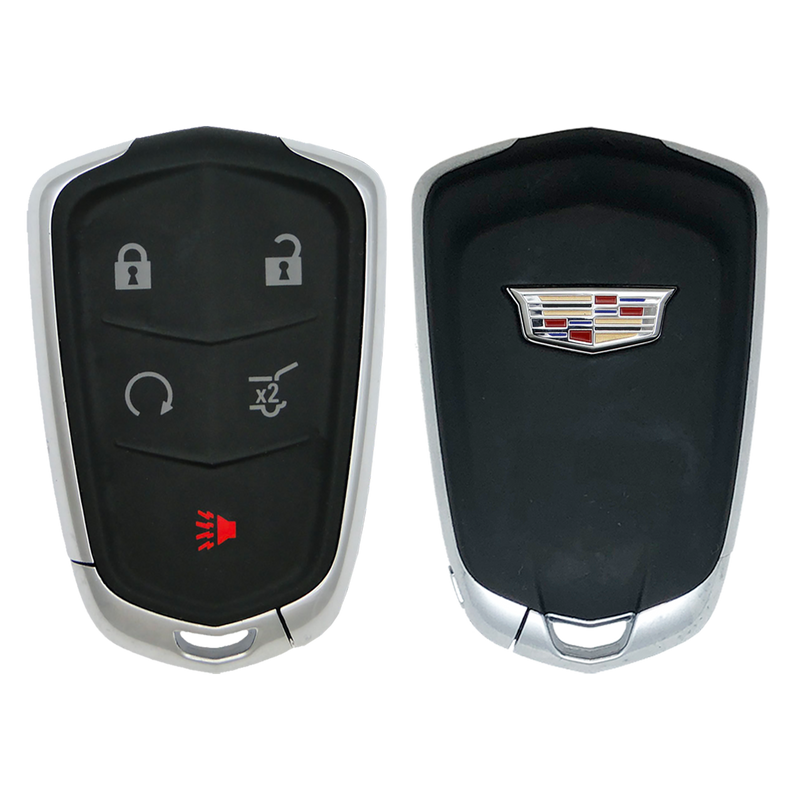 2015 Cadillac SRX Smart Remote Key Fob 5B w/ Remote Start, Hatch (FCC: HYQ2AB, P/N: 13598528