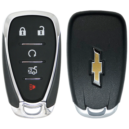 2019 Chevrolet Malibu Smart Remote Key Fob 5 Button w/ Trunk, Remote Start (FCC: HYQ4EA, P/N: 13508769)