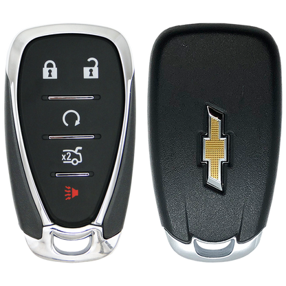 2020 Chevrolet Malibu Smart Remote Key Fob 5 Button w/ Trunk, Remote Start (FCC: HYQ4EA, P/N: 13508769)