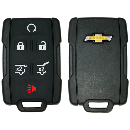 2016 Chevrolet Tahoe Keyless Entry Remote Key Fob 6 Button w/ Remote Start, Hatch, Trunk (FCC: M3N-32337100, P/N: 13577766)