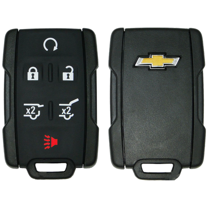 2017 Chevrolet Suburban Keyless Entry Remote Key Fob 6 Button w/ Remote Start, Hatch, Trunk (FCC: M3N-32337100, P/N: 13577766)