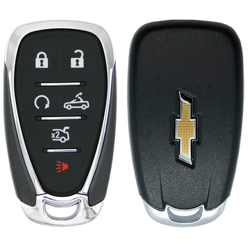 2017 Chevrolet Camaro Smart Remote Key Fob 6 Button w/ Remote Start, Trunk, Roof (FCC: HYQ4EA, P/N: 13508780)