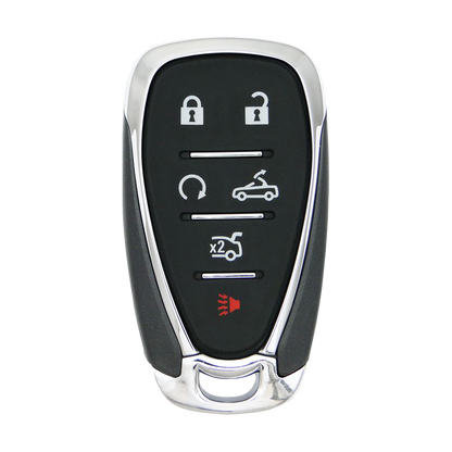 2018 Chevrolet Camaro Smart Remote Key Fob 6B w/ Remote Start, Trunk, Roof (FCC: HYQ4EA, P/N: 13508780)