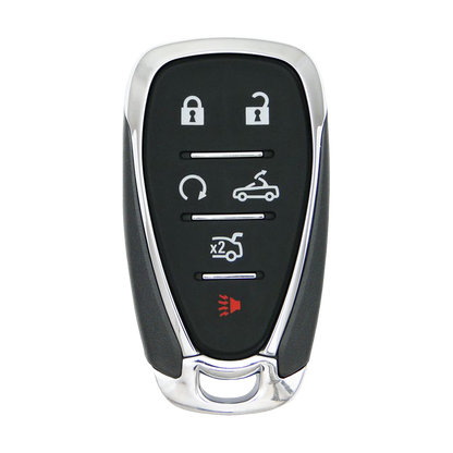 2017 Chevrolet Camaro Smart Remote Key Fob 6B w/ Remote Start, Trunk, Roof (FCC: HYQ4EA, P/N: 13508780)
