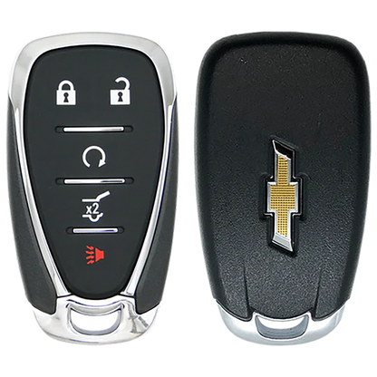 2019 Chevrolet Equinox Smart Remote Key Fob 5 Button w/ Remote Start, Trunk (FCC: HYQ4AA, P/N: 13584498)