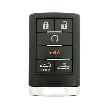 2016 Chevrolet Corvette Smart Remote Key Fob 6B w/ Remote Start, Trunk, Roof (FCC: NBGGD9C04, P/N: 23465955)