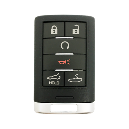 2019 Chevrolet Corvette Smart Remote Key Fob 6B w/ Remote Start, Trunk, Roof (FCC: NBGGD9C04, P/N: 23465955)