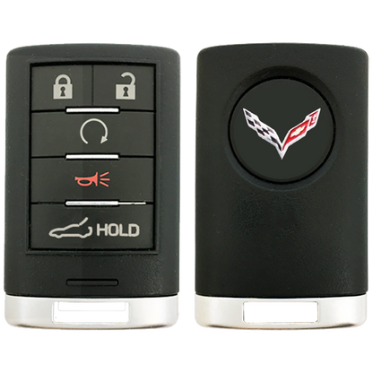 2016 Chevrolet Corvette Smart Key 5 Button w/ Trunk, Remote Start (FCC: NBGGD9C04, P/N: 23465951)