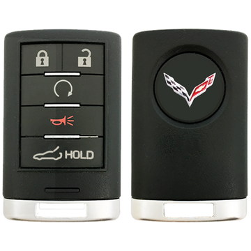 2019 Chevrolet Corvette Smart Key 5 Button w/ Trunk, Remote Start (FCC: NBGGD9C04, P/N: 23465951)