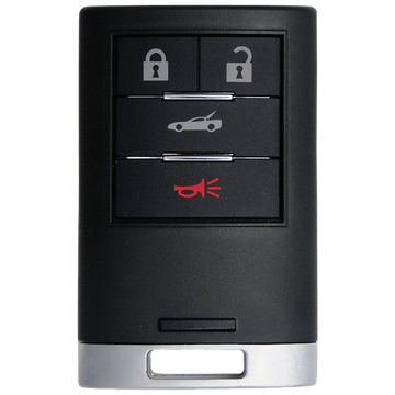 2005 Chevrolet Corvette Smart Remote Key Fob 4 Button w/ Trunk (FCC: M3N5WY7777A, P/N: 25926479)