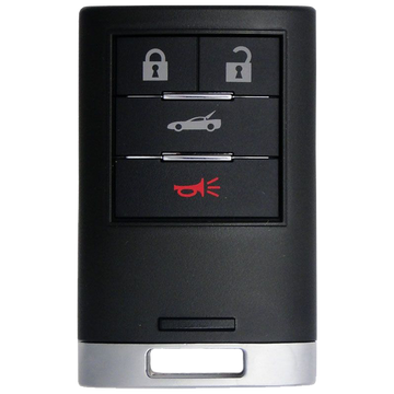2007 Chevrolet Corvette Smart Remote Key Fob 4 Button w/ Trunk (FCC: M3N5WY7777A, P/N: 25926479)
