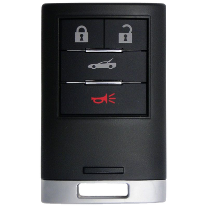 2007 Chevrolet Corvette Smart Remote Key Fob 4 Button w/ Trunk (FCC: M3N5WY7777A, P/N: 25926479)