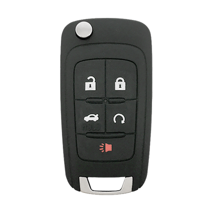 2015 Chevrolet Sonic Smart Remote Flip Key Fob 5B w/ Trunk, Remote Start (FCC: OHT01060512, P/N: 13584829)