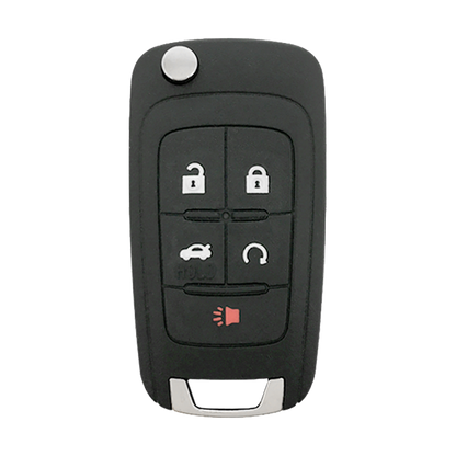 2013 Chevrolet Camaro Smart Remote Flip Key Fob 5B w/ Trunk, Remote Start (FCC: OHT01060512, P/N: 13584829)