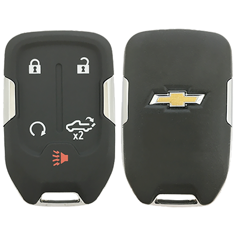 2019 Chevrolet Silverado Smart Remote Key Fob 5 Button w/ Remote Start, Tailgate (FCC: HYQ1EA, P/N: 13529632)