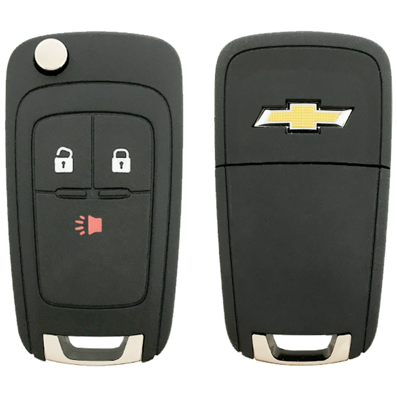 2013 Chevrolet Spark Smart Remote Flip Key Fob 3 Button (FCC: A2GM3AFUS03, P/N: 95233524)