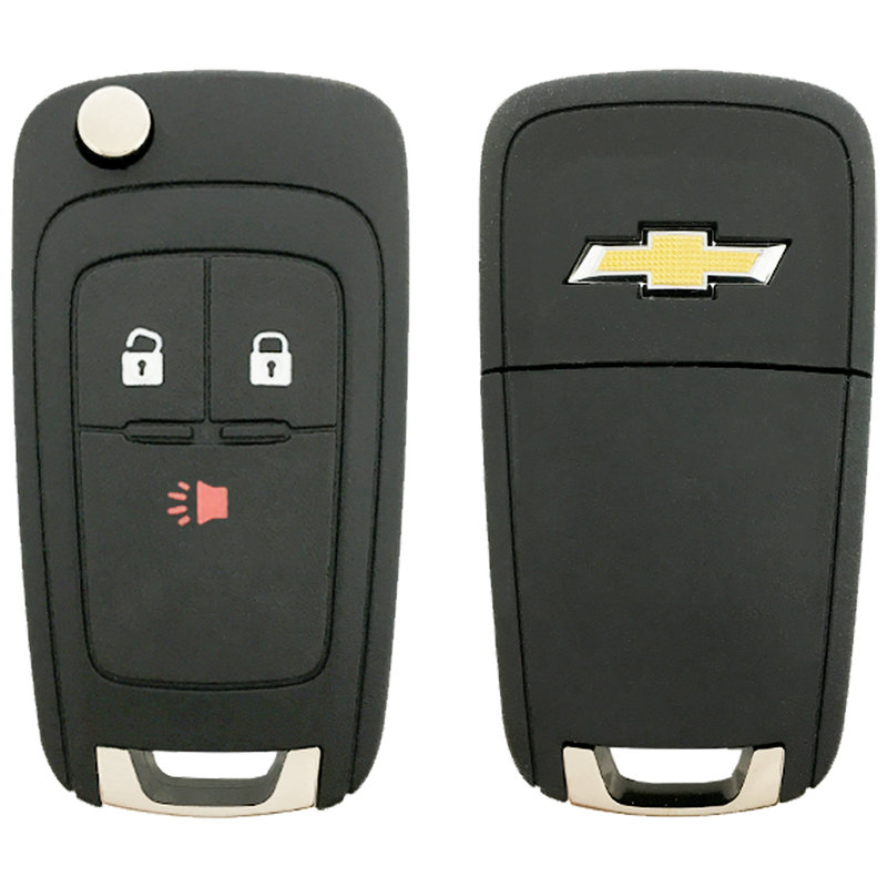 2016 Chevrolet Spark Smart Remote Flip Key Fob 3 Button (FCC: A2GM3AFUS03, P/N: 95233524)