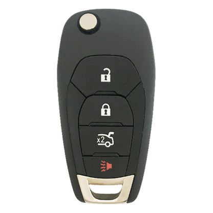 2017 Chevrolet Cruze Remote Flip Key Fob 4B w/ Trunk (FCC: LXP-T004 (XL8 Model), P/N: 13514135)