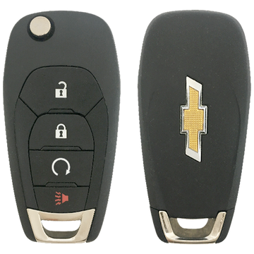 2019 Chevrolet Cruze Remote Flip Key Fob 4 Button w/ Remote Start (FCC: LXP-T004, P/N: 13522792)