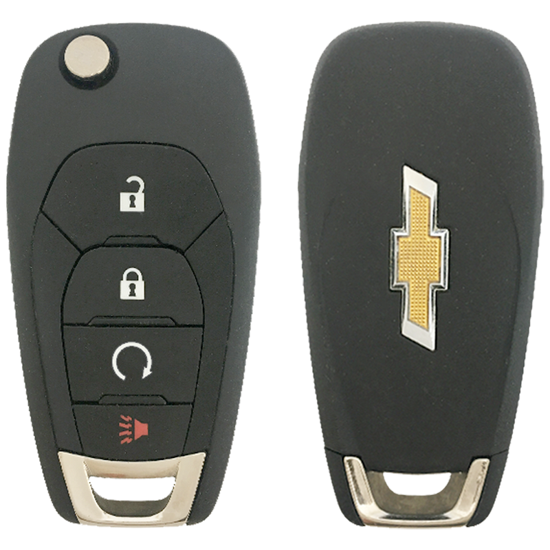 2021 Chevrolet Trailblazer Remote Flip Key Fob 4 Button w/ Remote Start (FCC: LXP-T004, P/N: 13522792)