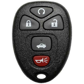 2013 Chevrolet Impala Keyless Entry Remote Key Fob 5 Button w/ Trunk, Remote Start (FCC: OUC60270 / OUC60221, P/N: 15912860)