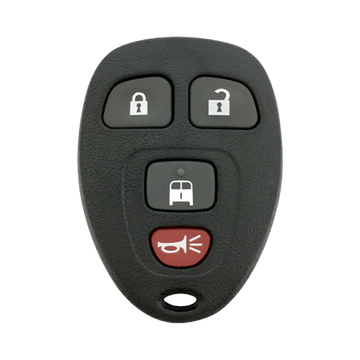 2007 Chevrolet Express Keyless Entry Remote Key Fob 4B w/ Remote Door (FCC: OUC60270 / OUC60221, P/N: 20877108)