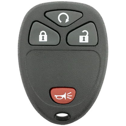 2010 Chevrolet Express Keyless Entry Remote Key Fob 4 Button w/ Remote Start (FCC: OUC60270 / OUC60221, P/N: 20952474)