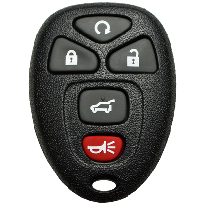 2009 Chevrolet Suburban Keyless Entry Remote Key Fob 5 Button w/ Hatch, Remote Start (FCC: OUC60270 / OUC60221, P/N: 25839476)