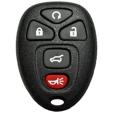 2009 Chevrolet Equinox Keyless Entry Remote Key Fob 5 Button w/ Hatch, Remote Start (FCC: OUC60270 / OUC60221, P/N: 25839476)
