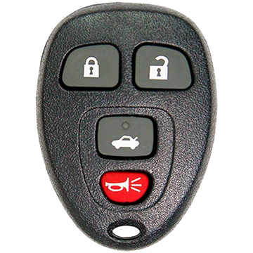 2008 Chevrolet Monte Carlo Keyless Entry Remote Key Fob 4 Button w/ Trunk (FCC: OUC60270 / OUC60221, P/N: 15912859)