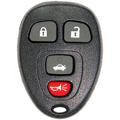 2007 Chevrolet Monte Carlo Keyless Entry Remote Key Fob 4 Button w/ Trunk (FCC: OUC60270 / OUC60221, P/N: 15912859)