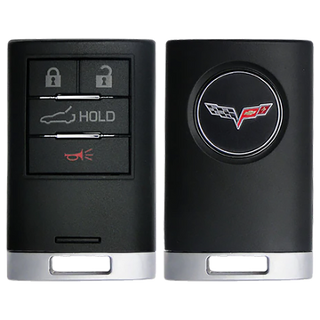 2016 Chevrolet Corvette Smart Remote Key Fob 4 Button w/ Trunk (FCC: NBGGD9C04, P/N: 23465950)