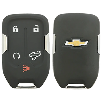 2021 Chevrolet Silverado Smart Remote Key Fob 5 Button w/ Remote Start, Tailgate (FCC: HYQ1ES, P/N: 13522854)